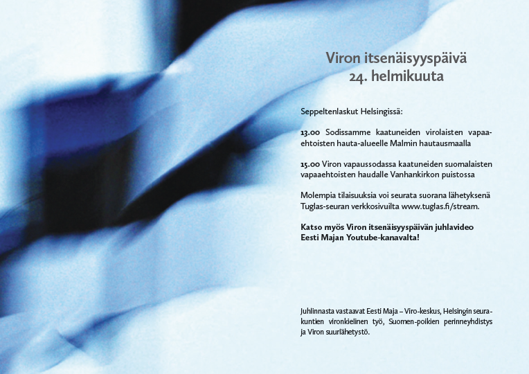 Viron itsenäisyyspäivän ohjelmaa 24.2.2022
